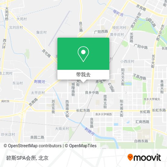 碧斯SPA会所地图