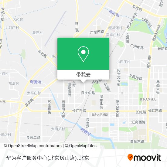 华为客户服务中心(北京房山店)地图
