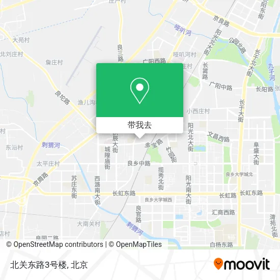 北关东路3号楼地图