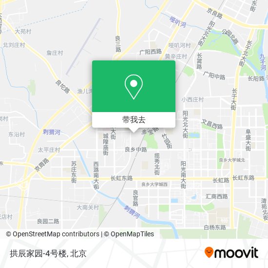 拱辰家园-4号楼地图