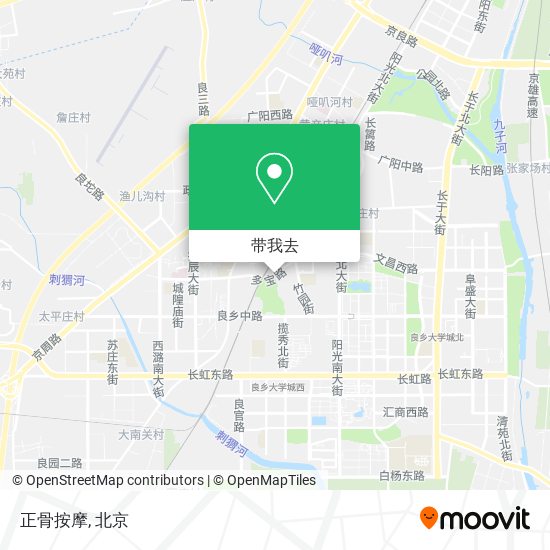正骨按摩地图