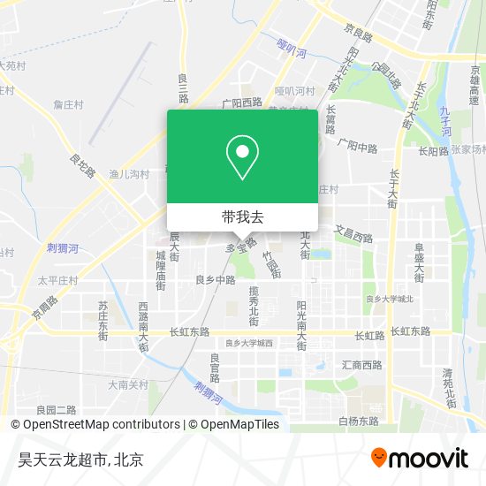 昊天云龙超市地图