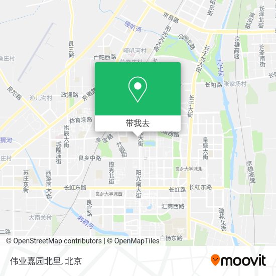 伟业嘉园北里地图