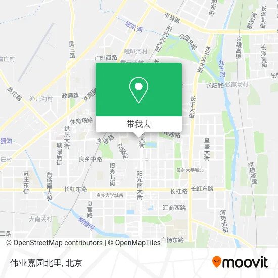 伟业嘉园北里地图