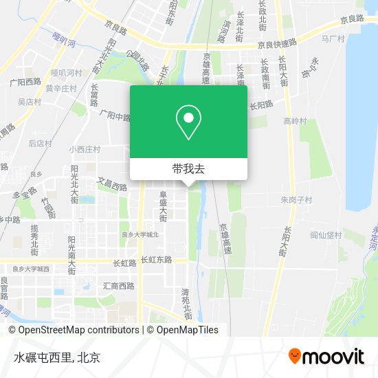 水碾屯西里地图