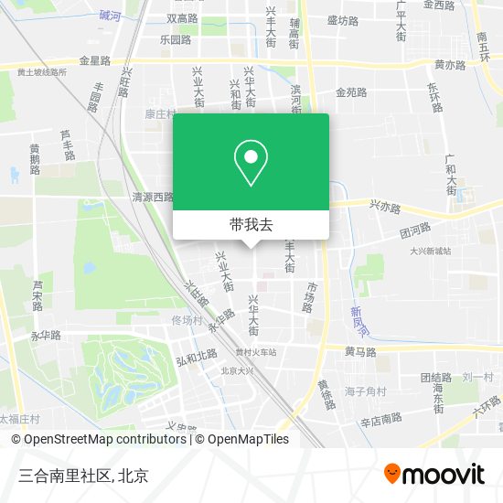 三合南里社区地图