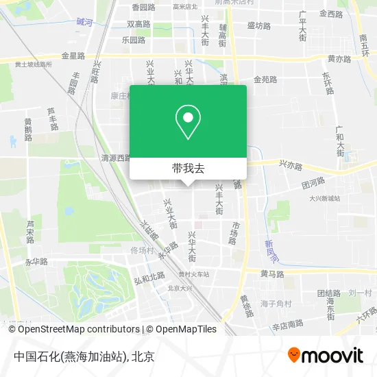 中国石化(燕海加油站)地图