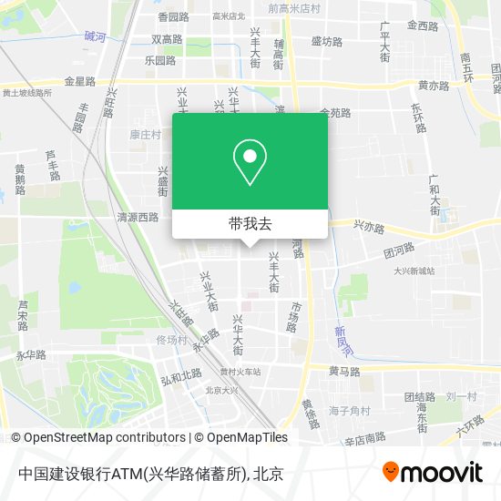 中国建设银行ATM(兴华路储蓄所)地图