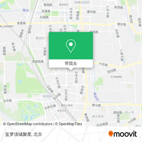 蓝梦清城聚星地图