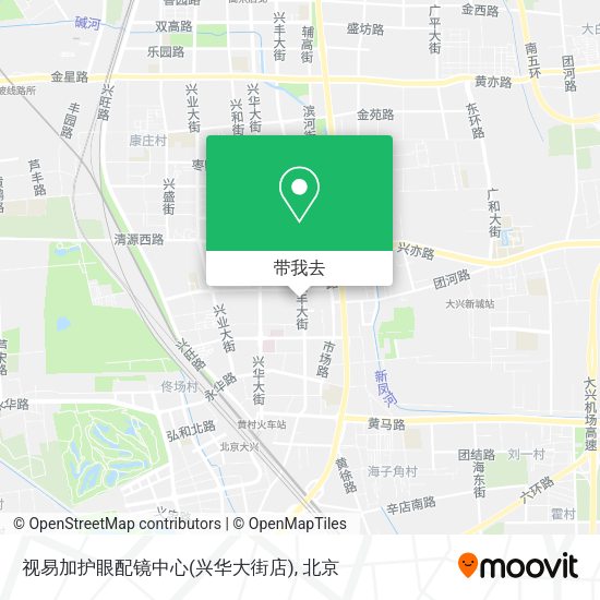 视易加护眼配镜中心(兴华大街店)地图