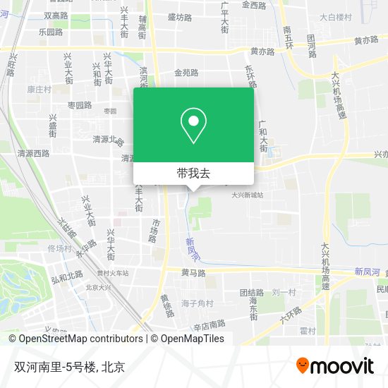 双河南里-5号楼地图