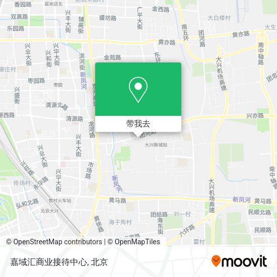 嘉域汇商业接待中心地图