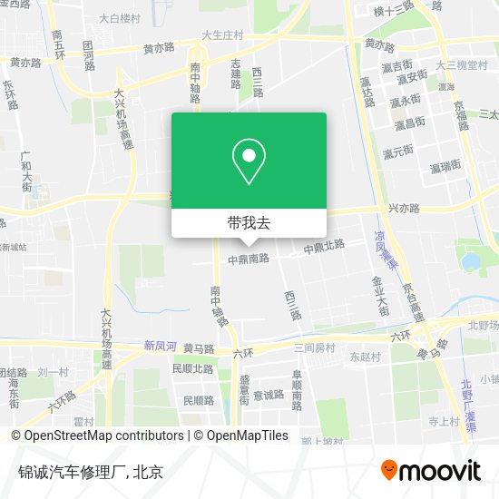 锦诚汽车修理厂地图