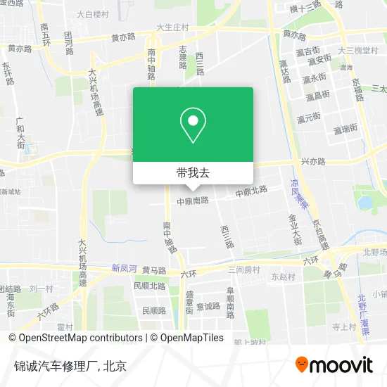 锦诚汽车修理厂地图