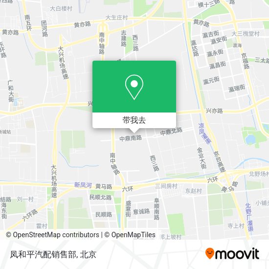 凤和平汽配销售部地图