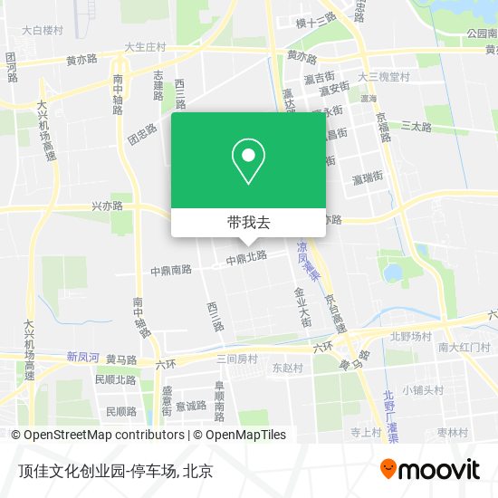 顶佳文化创业园-停车场地图