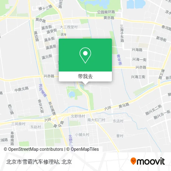 北京市雪霸汽车修理站地图