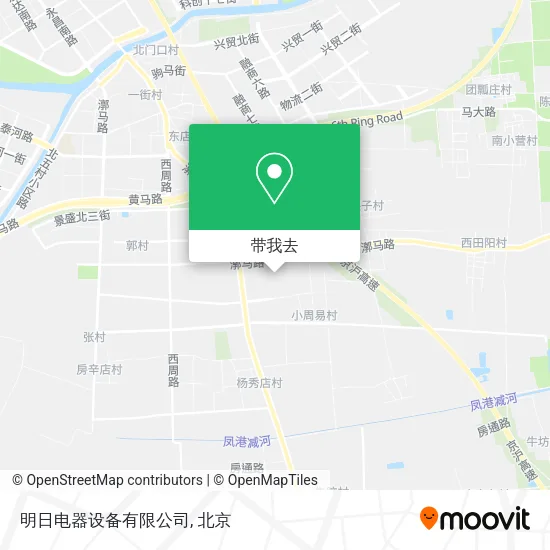 明日电器设备有限公司地图