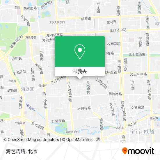 篱笆房路地图