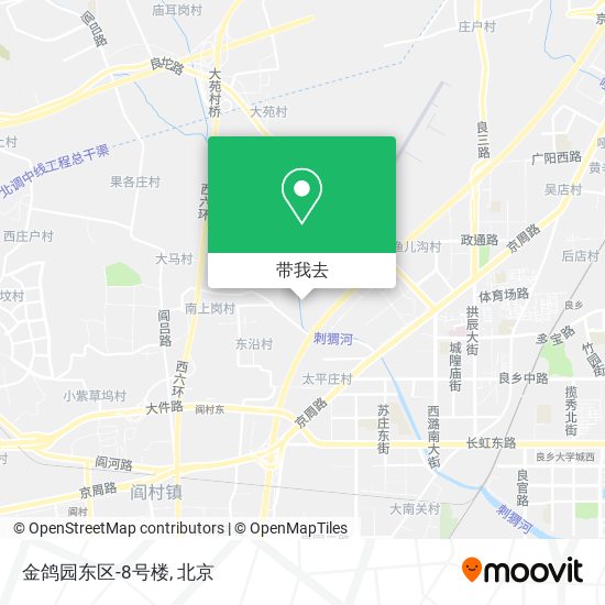 金鸽园东区-8号楼地图