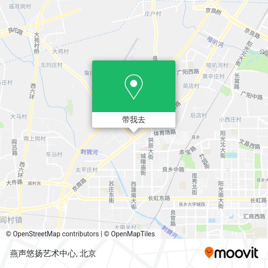燕声悠扬艺术中心地图