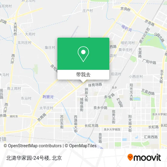 北潞华家园-24号楼地图