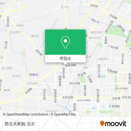 西北关家园地图