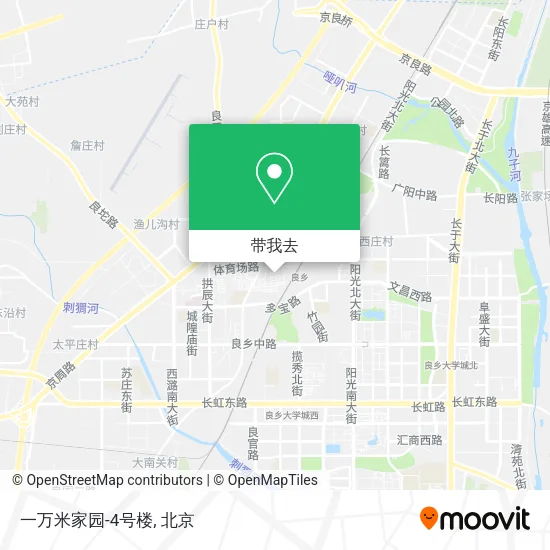 一万米家园-4号楼地图