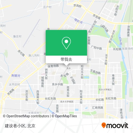 建设巷小区地图