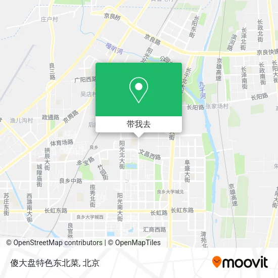 傻大盘特色东北菜地图