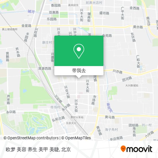 欧梦 美容 养生 美甲 美睫地图
