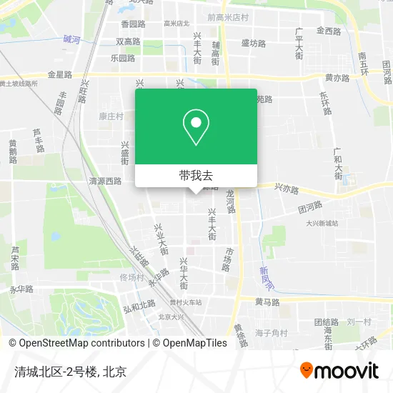 清城北区-2号楼地图