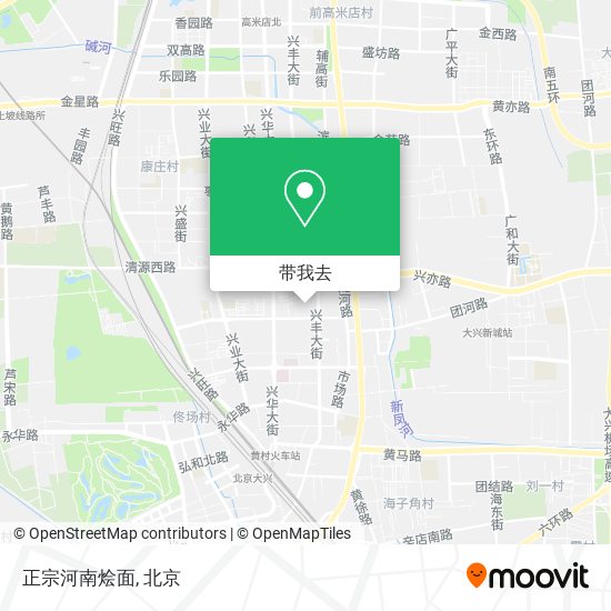 正宗河南烩面地图
