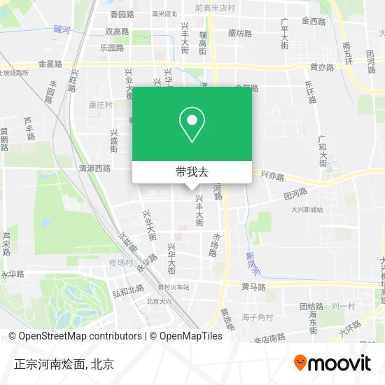 正宗河南烩面地图