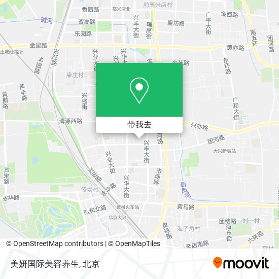 美妍国际美容养生地图