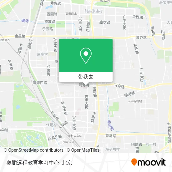 奥鹏远程教育学习中心地图