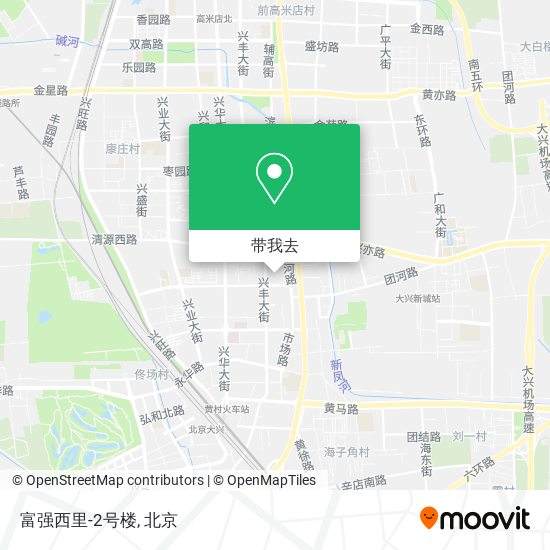 富强西里-2号楼地图