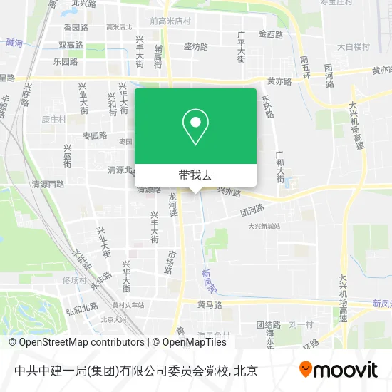 中共中建一局(集团)有限公司委员会党校地图