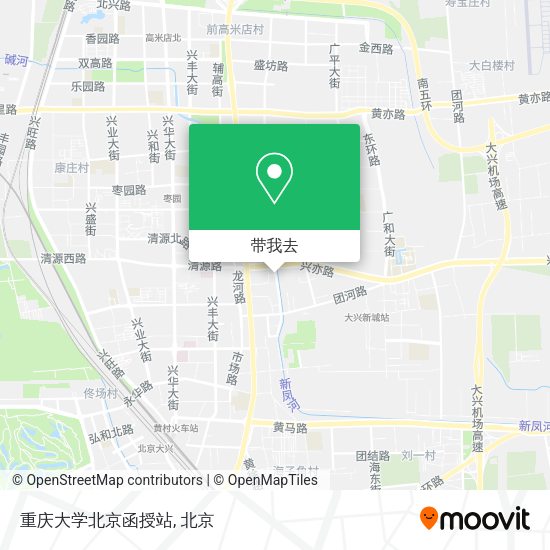重庆大学北京函授站地图