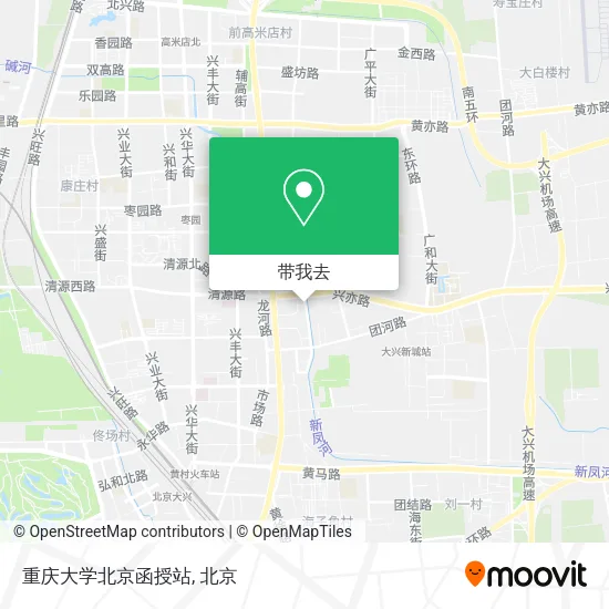 重庆大学北京函授站地图