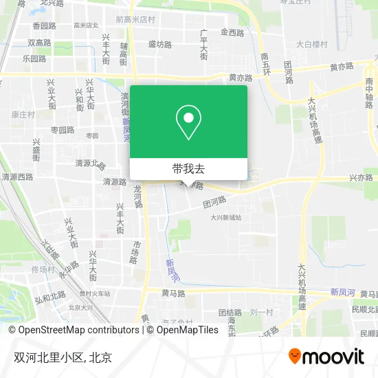 双河北里小区地图
