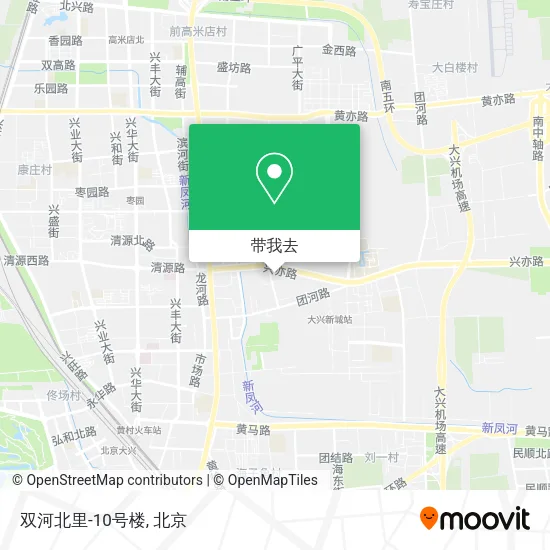 双河北里-10号楼地图