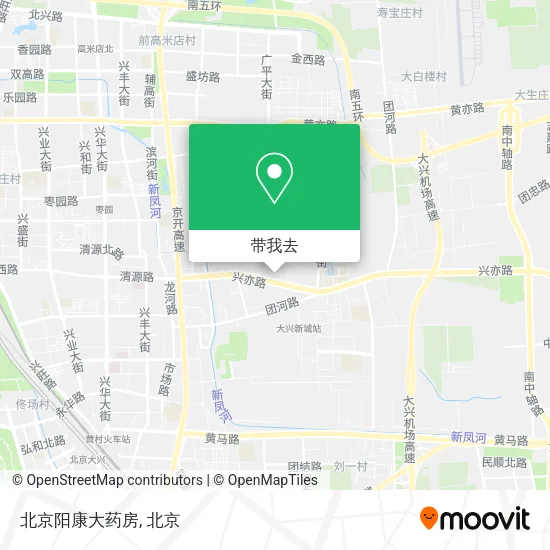 北京阳康大药房地图