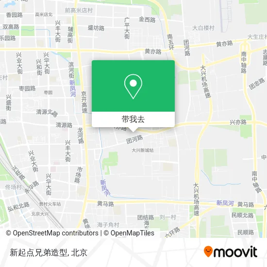 新起点兄弟造型地图