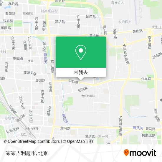 家家吉利超市地图