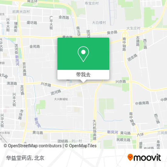 华益堂药店地图