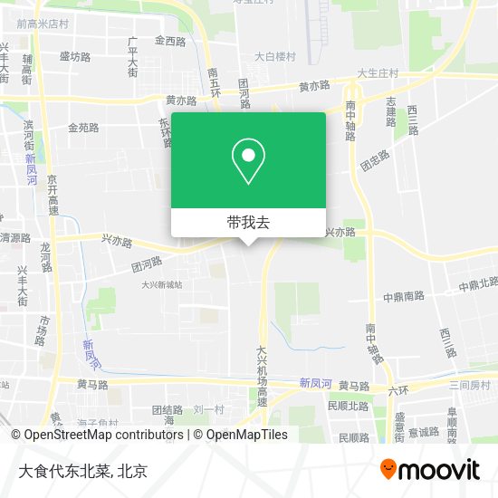 大食代东北菜地图