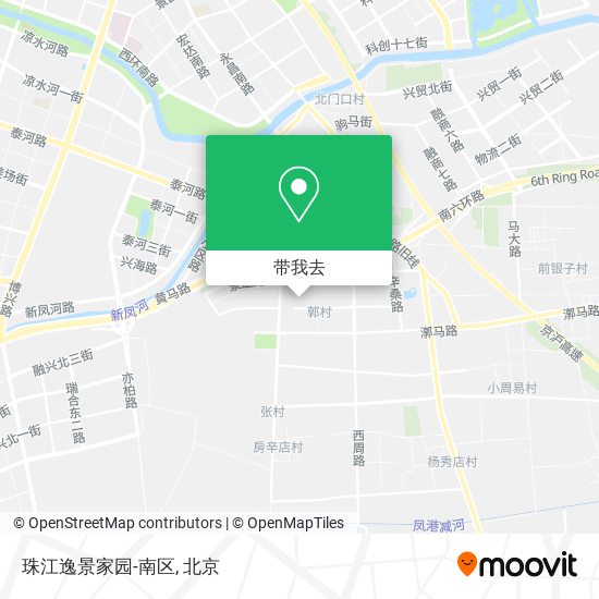 珠江逸景家园-南区地图