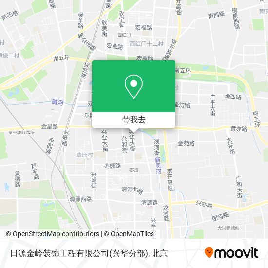 日源金岭装饰工程有限公司(兴华分部)地图