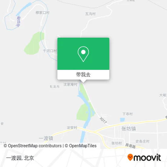 一渡园地图